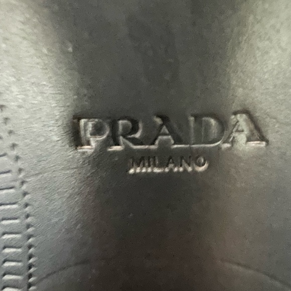 Prada Man’s Brushed Spazzolato Leather Double Monk Strap Shoes Size 9 1/2 - Picture 10 of 12